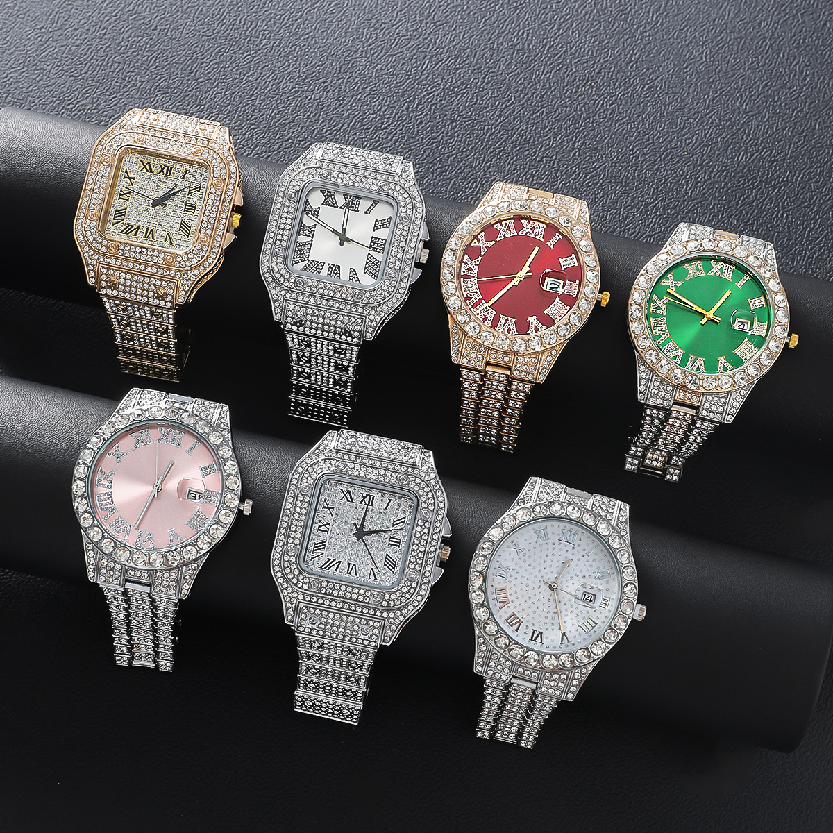 Men's 7-Piece Gift Set, Fashionable Watches