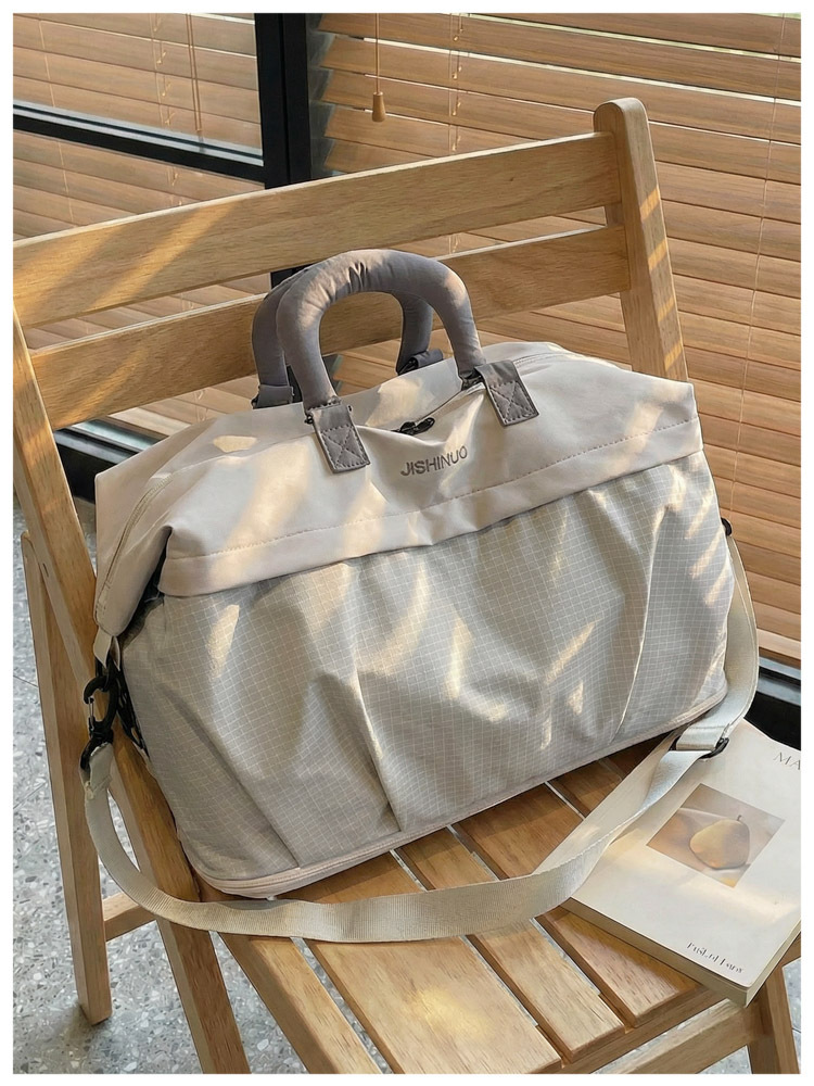 Expandable travel bag, large capacity, lightweight, women's