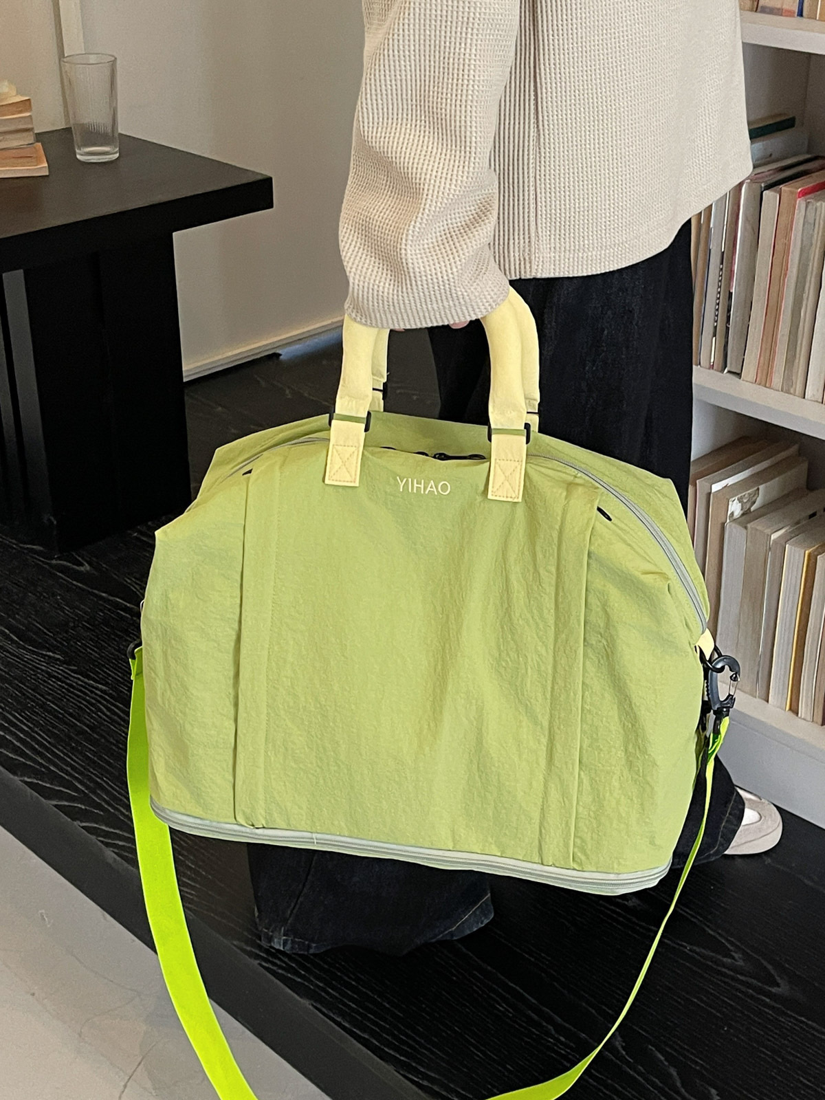 Großvolumige leichte Reisetasche Yoga Fitness