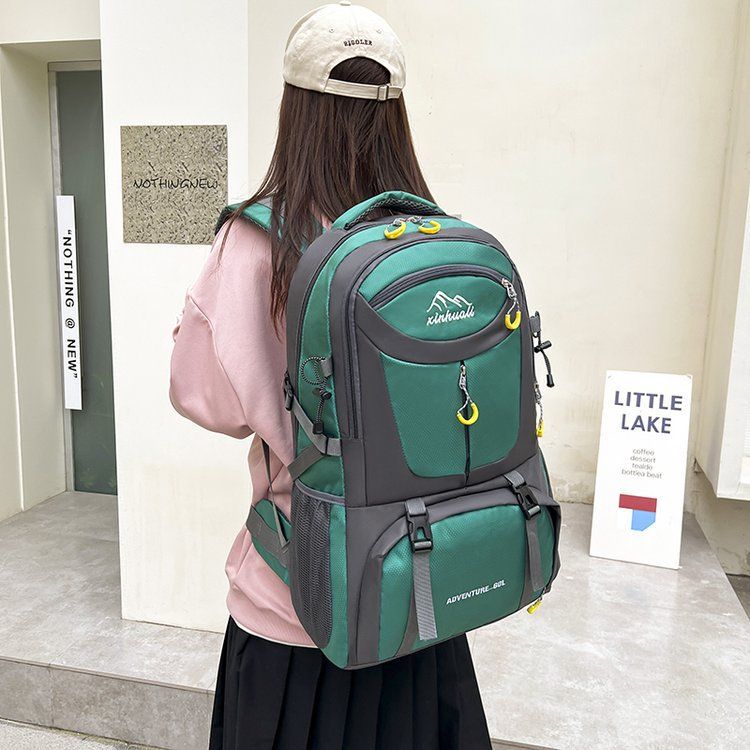 Large capacity mountaineering backpack waterproof travel bag