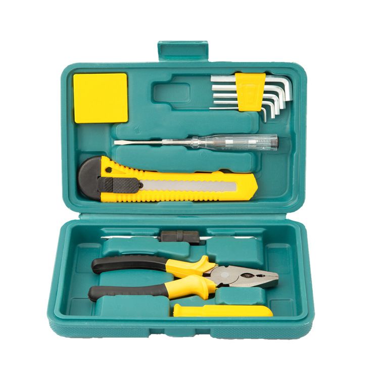 Home tool set with hex key and screwdriver