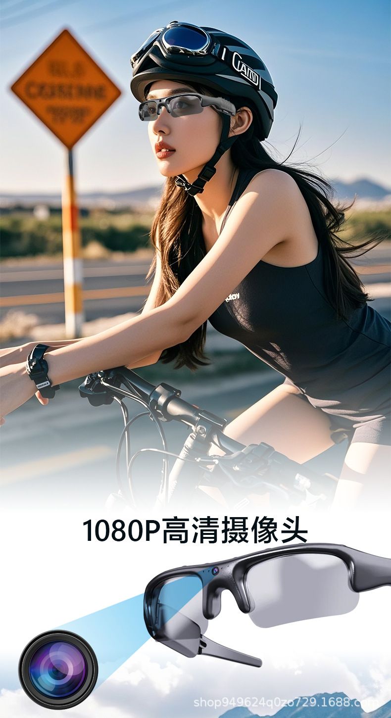 Smart Bluetooth glasses with camera and video recording