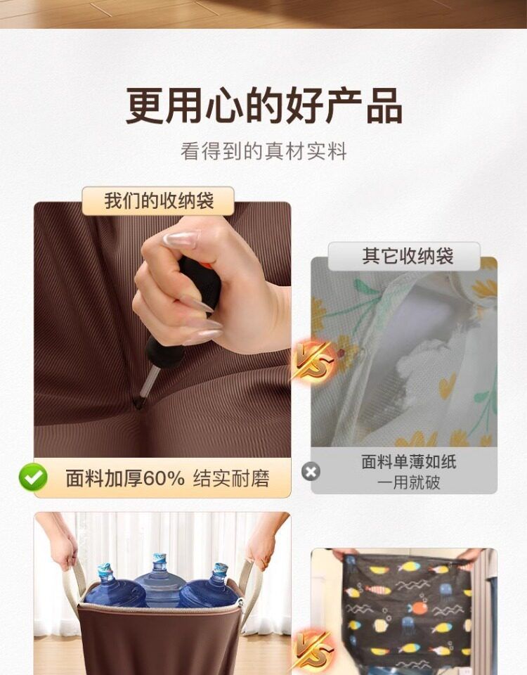衣服被子收纳袋大容量棉被衣物整理箱搬家打包袋行李袋子防水防潮