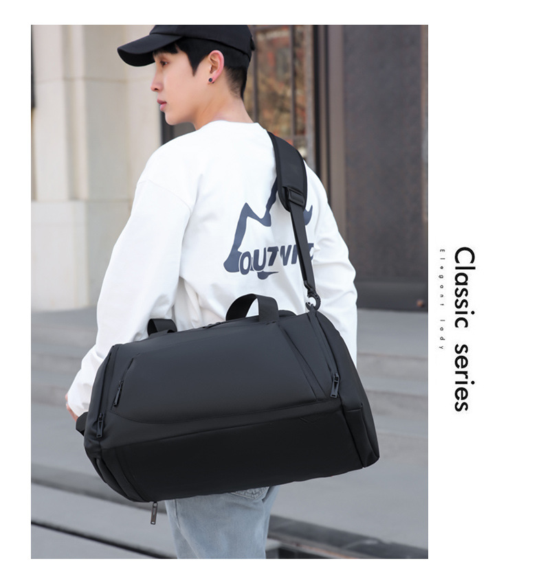 Large capacity travel bag, multi-function, shoulder strap