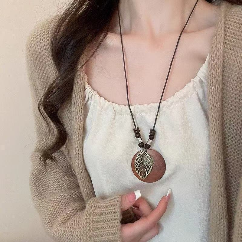 Bohem etnik stil kolye kadın