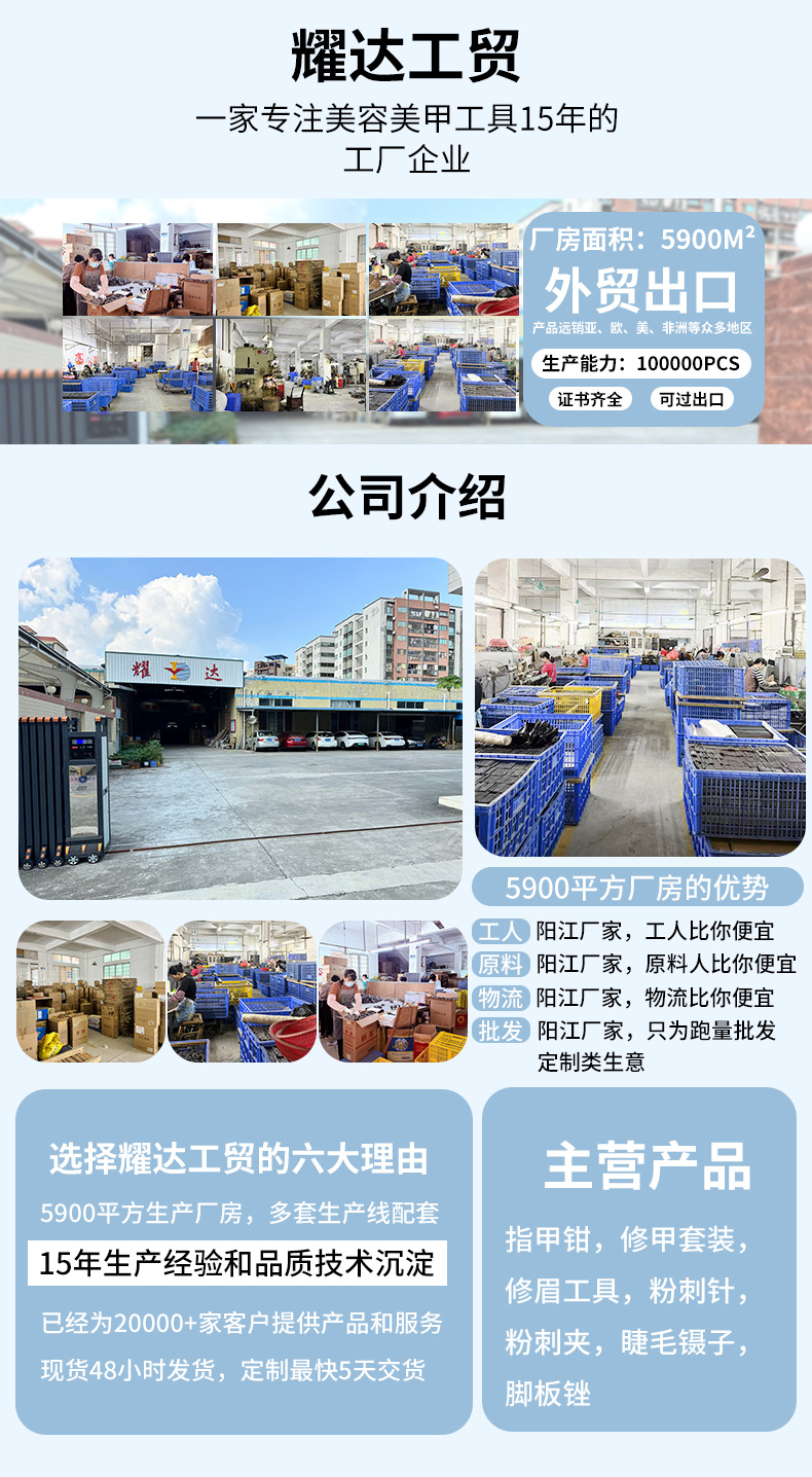 便携式墨绿色斜口指甲刀钳四件套美甲工具指甲钳指甲锉指甲剪套装