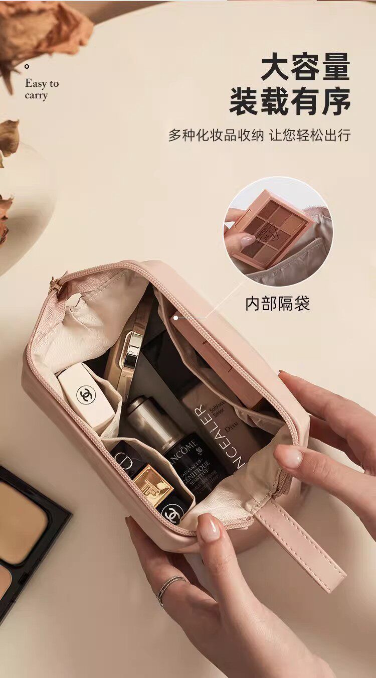 【大号+长款2件装】收纳包自动闭合数据线有线耳机随身袋电源充电
