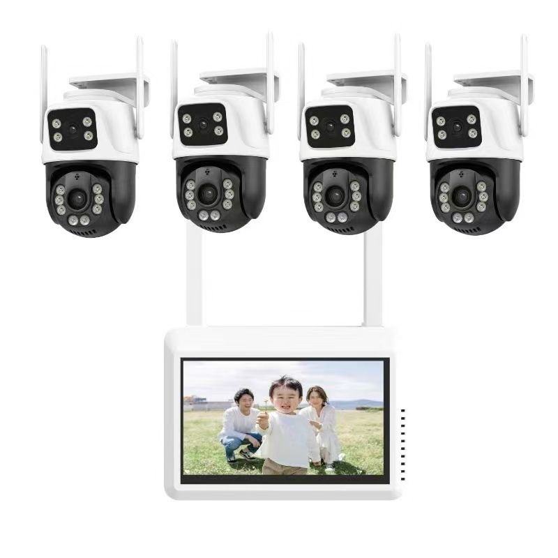 Xiongmai WiFi HD 8 kanallı 7 inç NVR sistemi