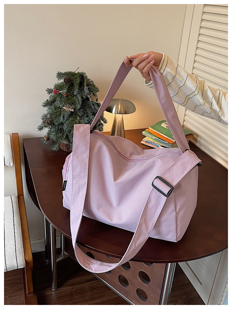 Soft Crossbody Tote Travel Bag, Waterproof Large Capacity