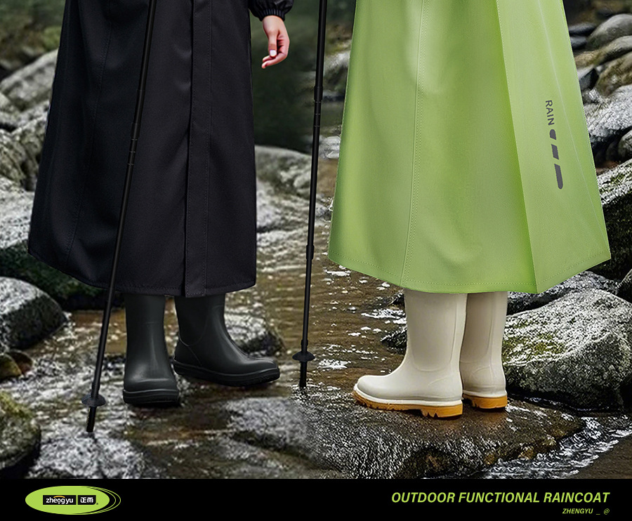 Thickened one-piece raincoat, full-body waterproof