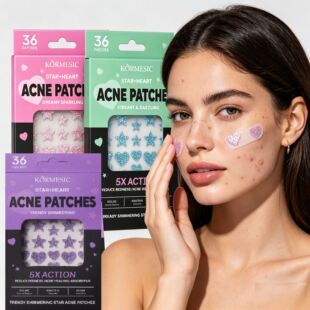 KORMESIC acne patches, facial cleansing and care treatment