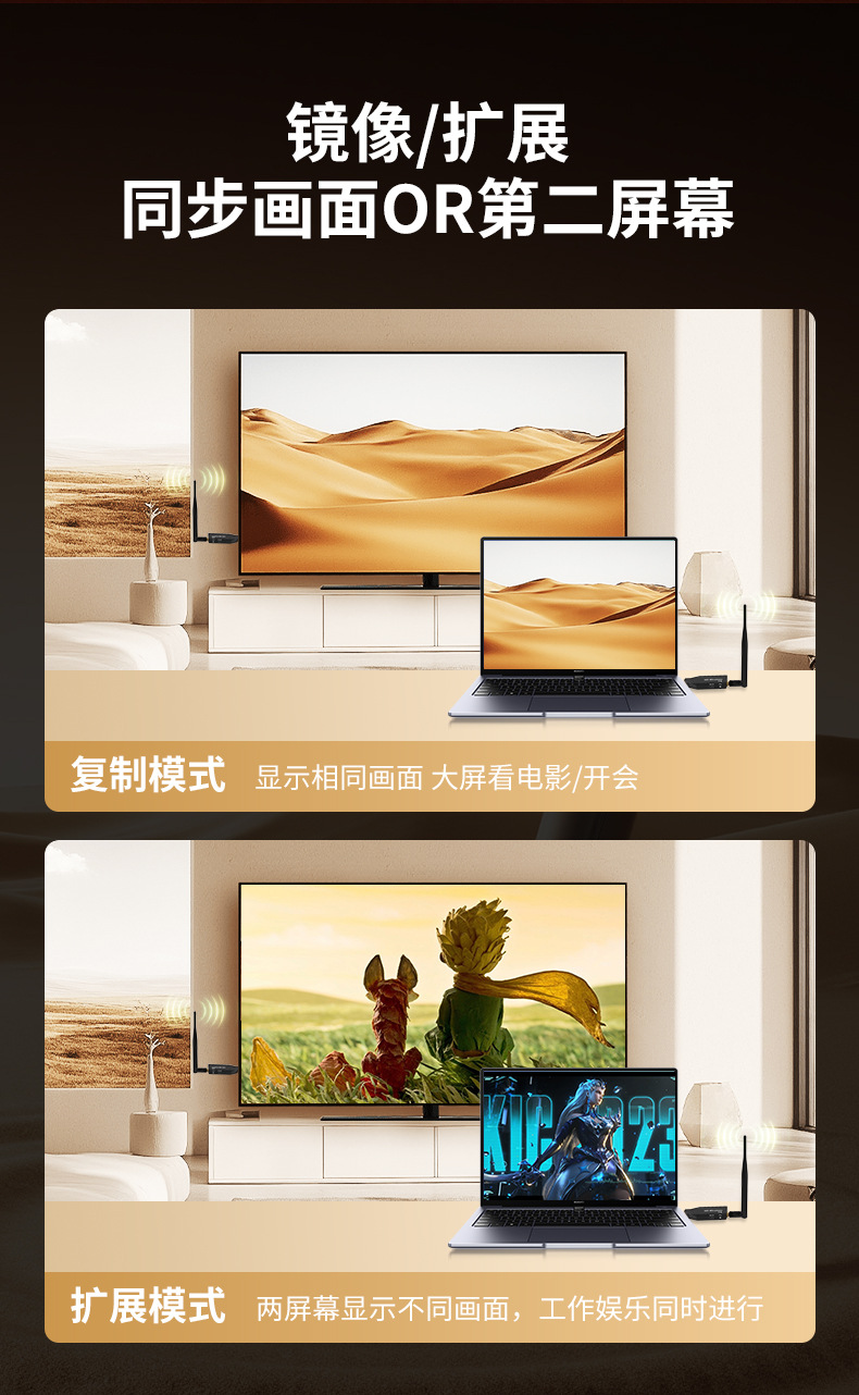 HDMI Wireless Extender, 50m, Screen Mirroring