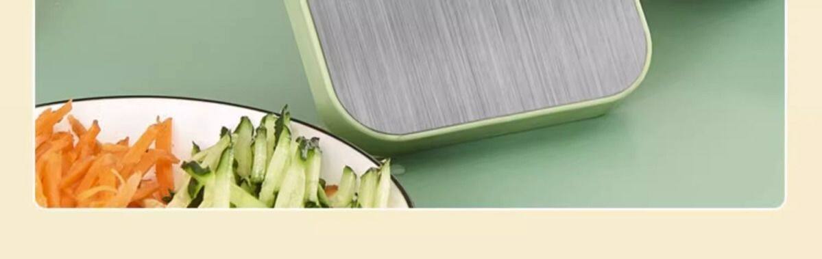 Manueller Sechsfunktions-Gemüseschneider mit Handschutz