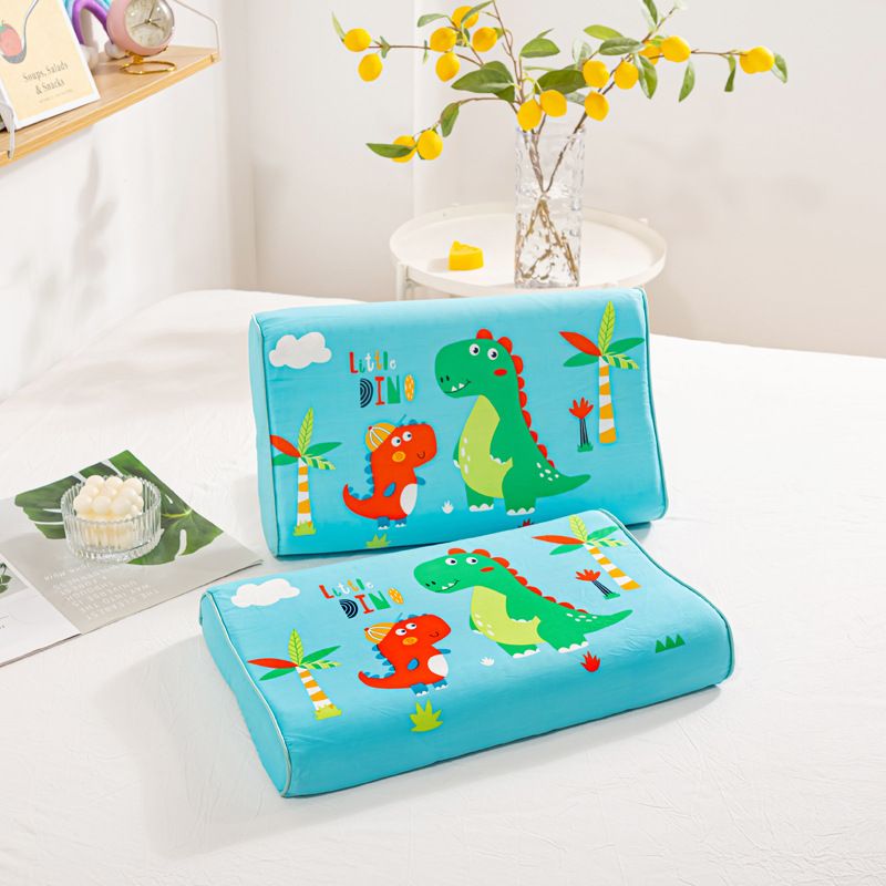 Natural latex pillow pure cotton core child and adult sizes
