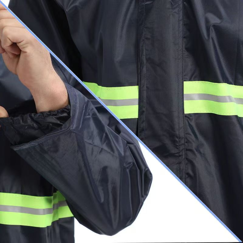 Two-piece raincoat set, Oxford cloth, thickened