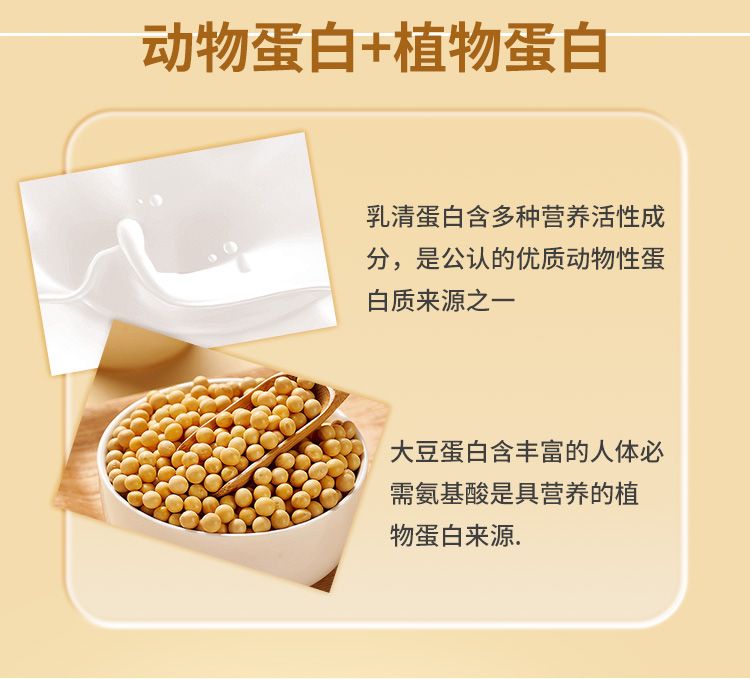 Tanshen Beijian Gold Edition Platinum Protein, High Calcium for Elderly