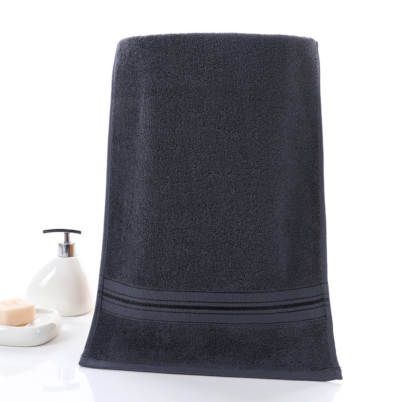 Bath towel pure cotton 70x150 thickened absorbent