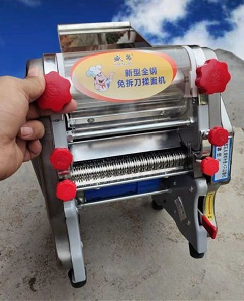 Household electric noodle machine, stainless steel, easy-clean blade system