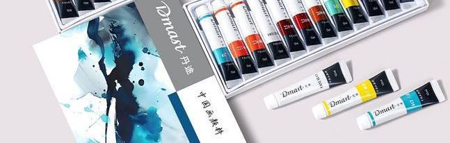 Deli Çin resmi boyası seti 12ml kapasiteli başlangıç seti