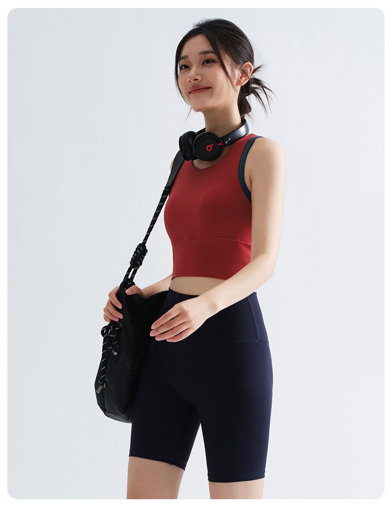 Kadın spor atlet ve yoga pantolon, yüksek elastik