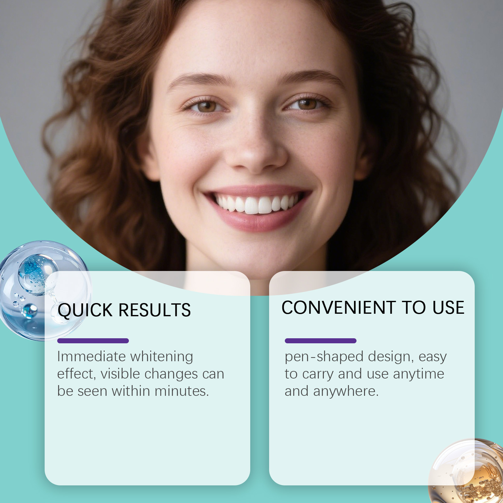Teeth care gel pen for tartar and stain removal