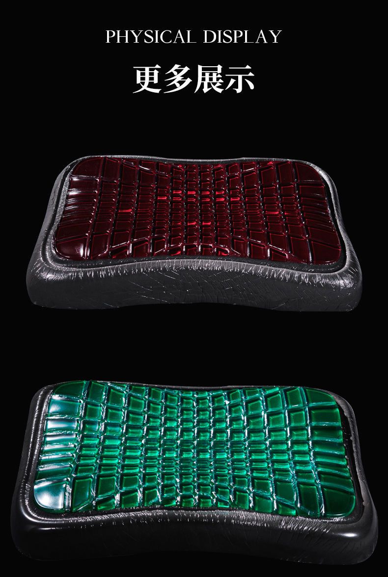 Black Diamond gel pillow with cervical support and cooling