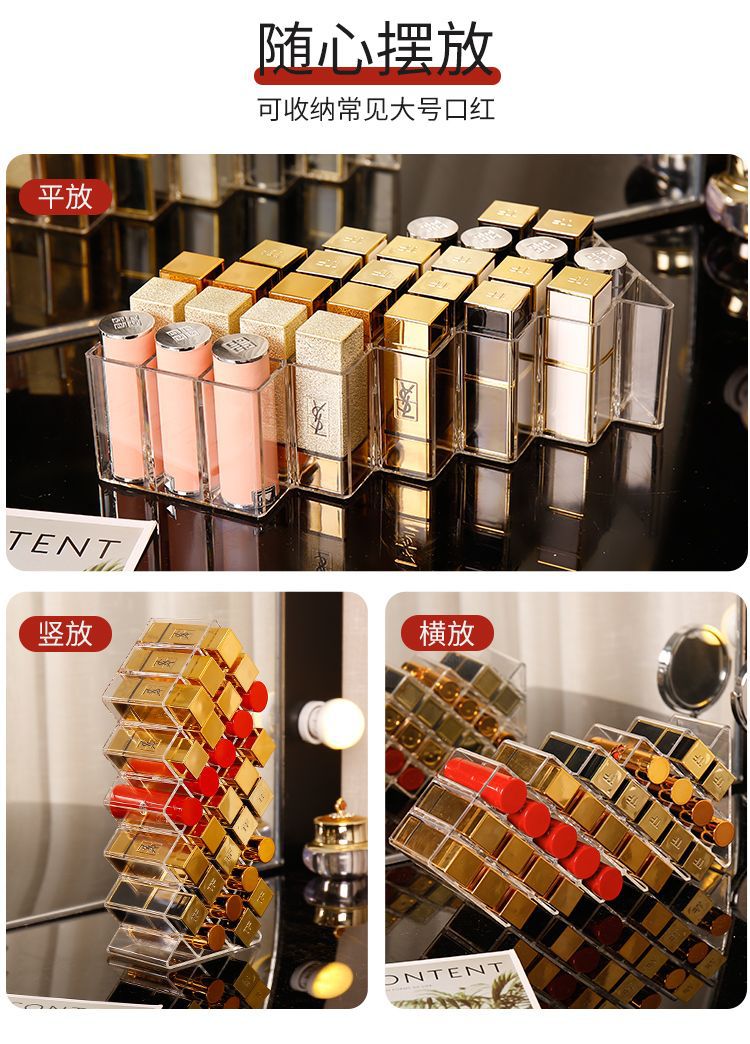 Fischform-Lippenstift-Organizer, aufrechter Kosmetik-Displayständer