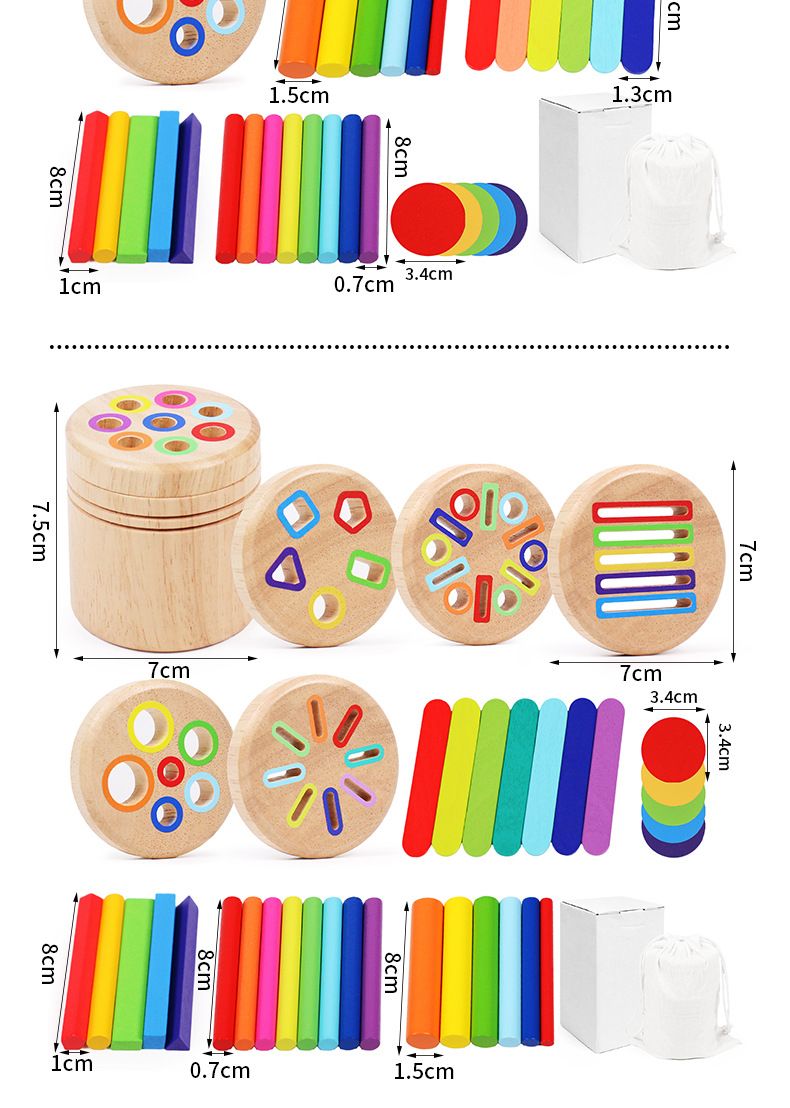 3-in-1 shape matching and color recognition toy