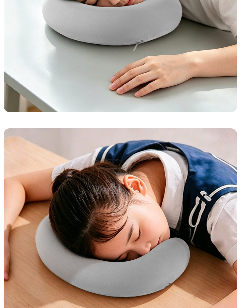 Office nap pillow latex U-shaped beauty salon pillow
