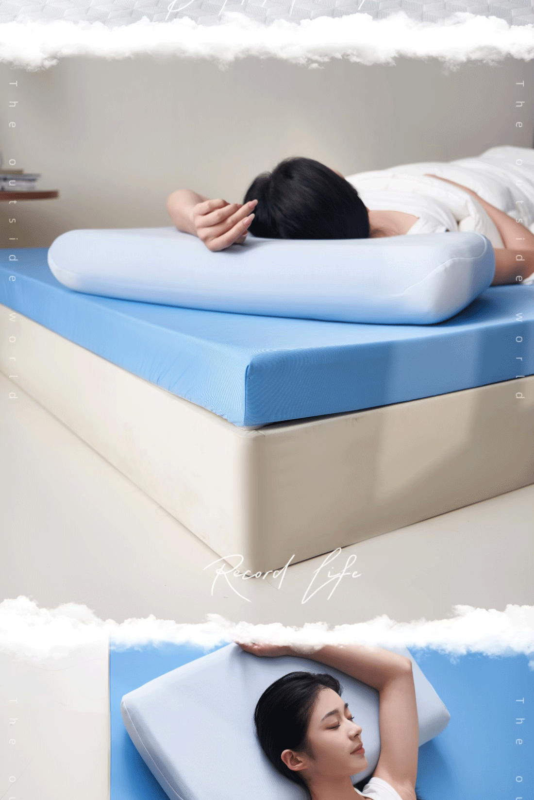 Memory Foam Pillow Children Cervical Support