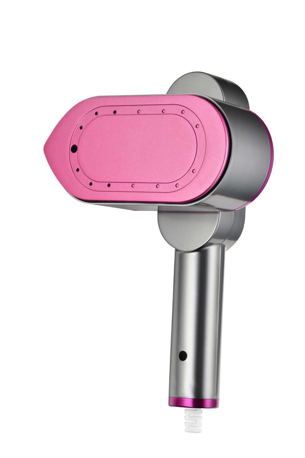 Foldable handheld garment steamer, touch screen, portable