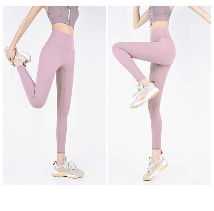 Women's yoga leggings summer peach-lift fitted fitness pants