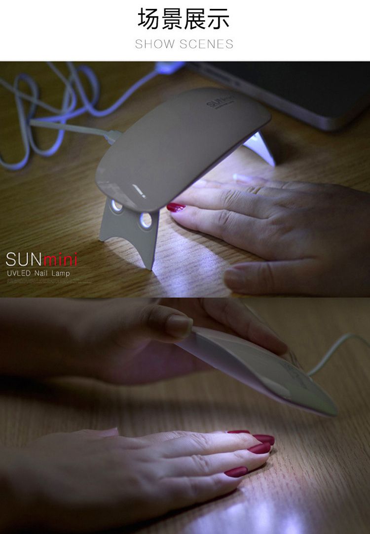 UV LED nail lamp, quick-drying
