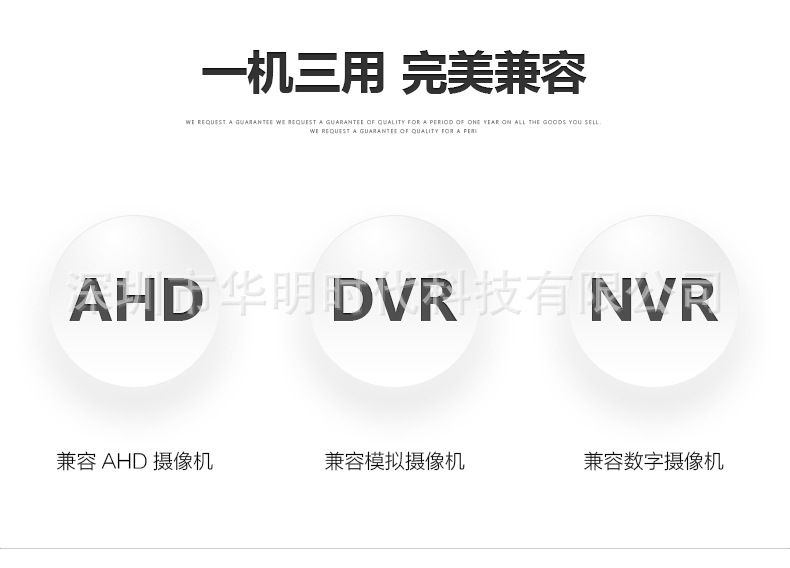 16-channel AHD DVR video recorder, hybrid remote monitoring
