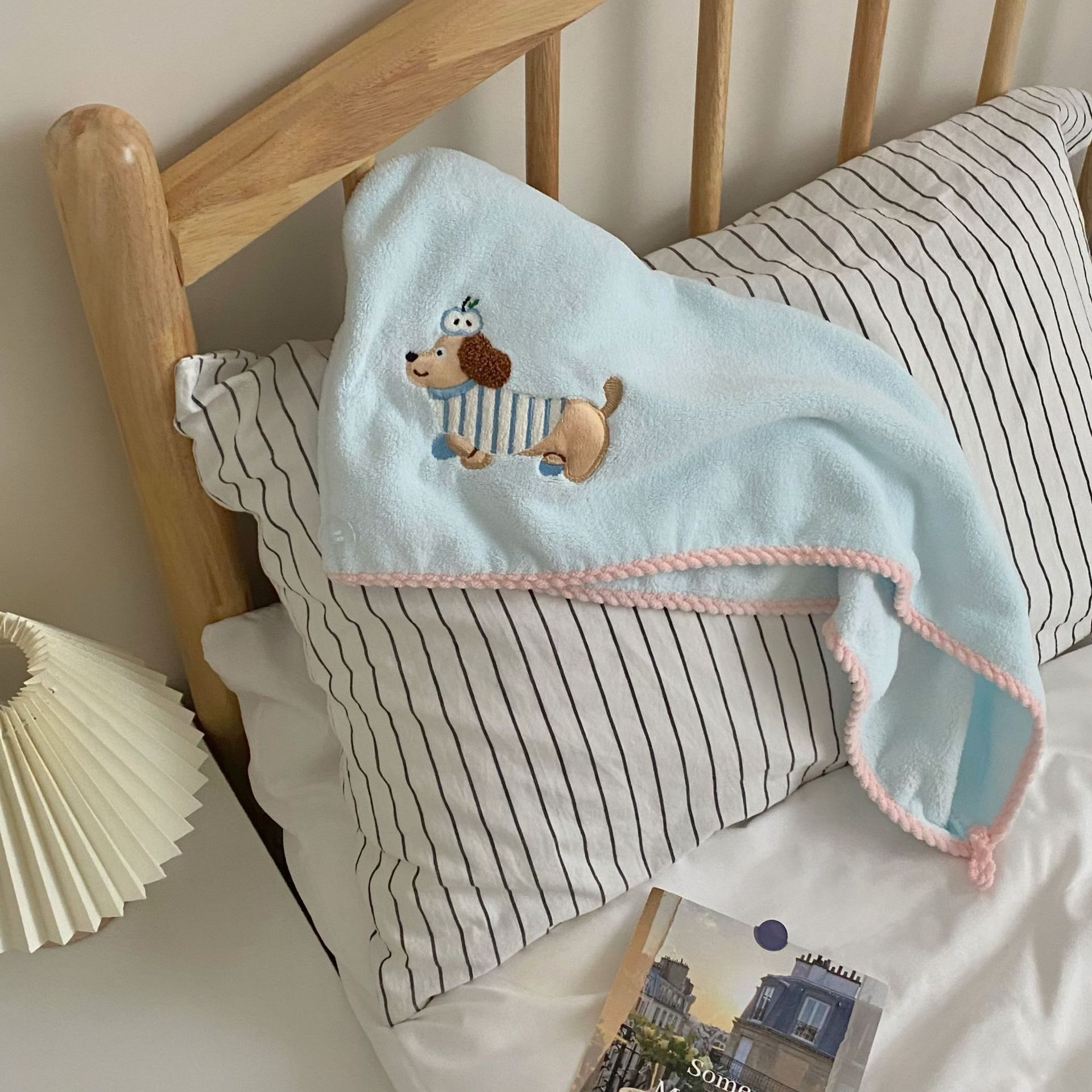Korallenfleece Handtuchset, vierteilig