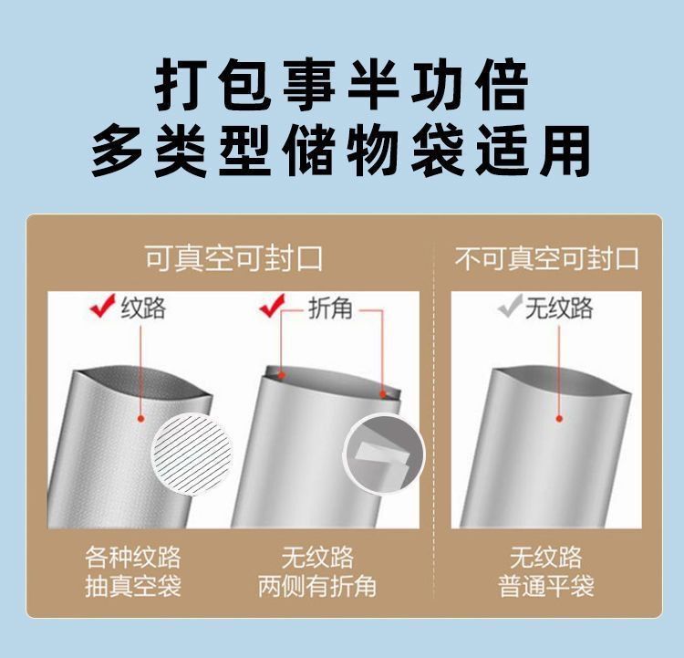 新款全自动抽真空包装封口机小型家用商用塑封压缩密封食品保鲜机