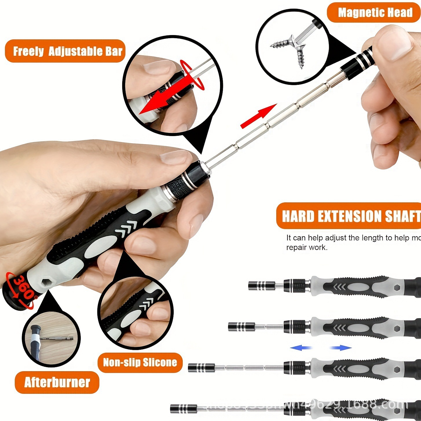 115-in-1 Screwdriver Set, Multi-purpose