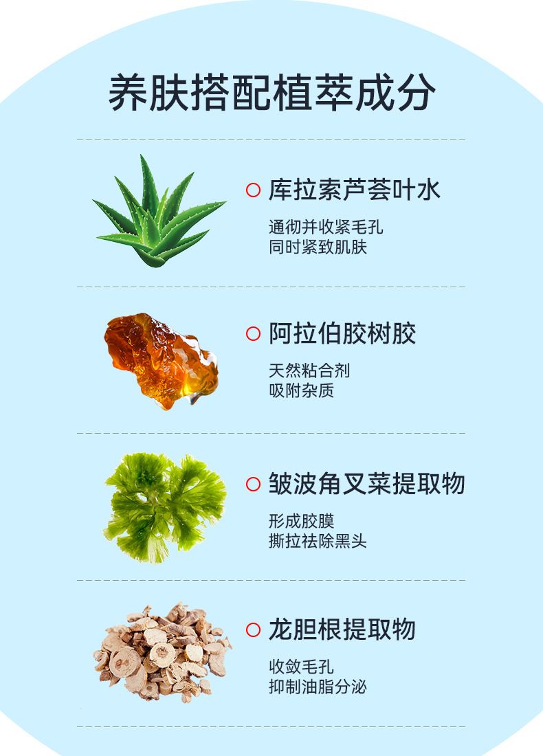 Aloe-Vera-Mitesserentferner-Gel, abziehbar