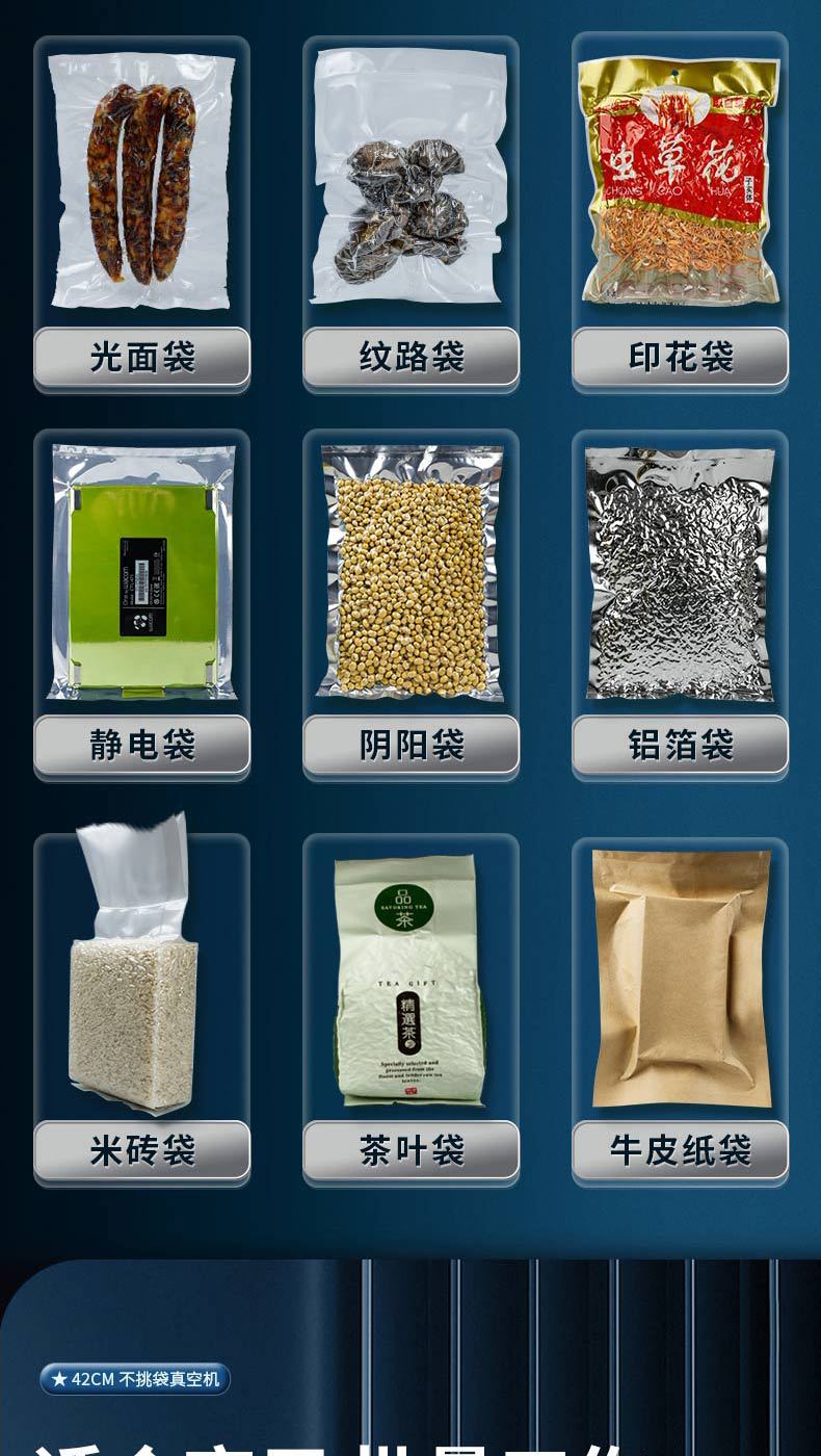 Fully Automatic Vacuum Sealing Machine Wet and Dry Food