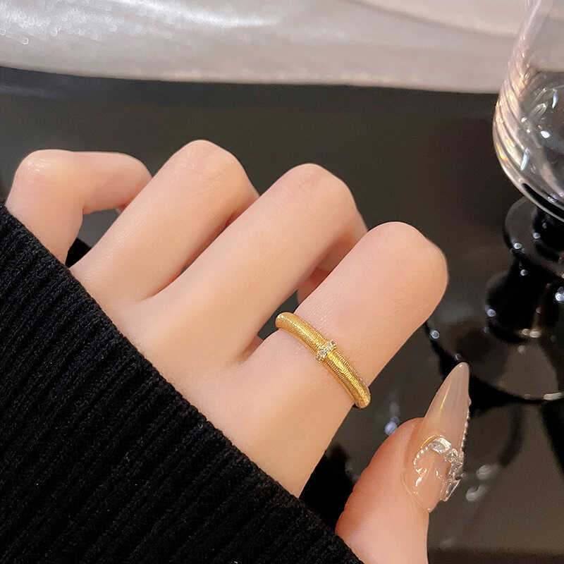 S925 sterling silver adjustable ring for women, vintage style