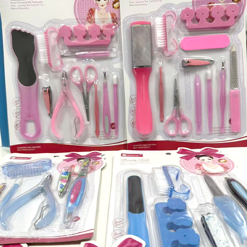 Nail art tool set, 10-piece, manicure and design