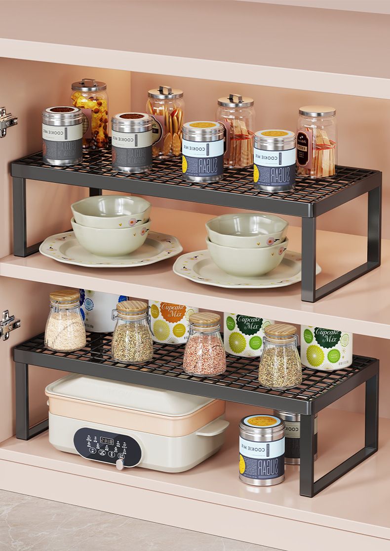 Kitchen Storage Rack Multifunctional Layered