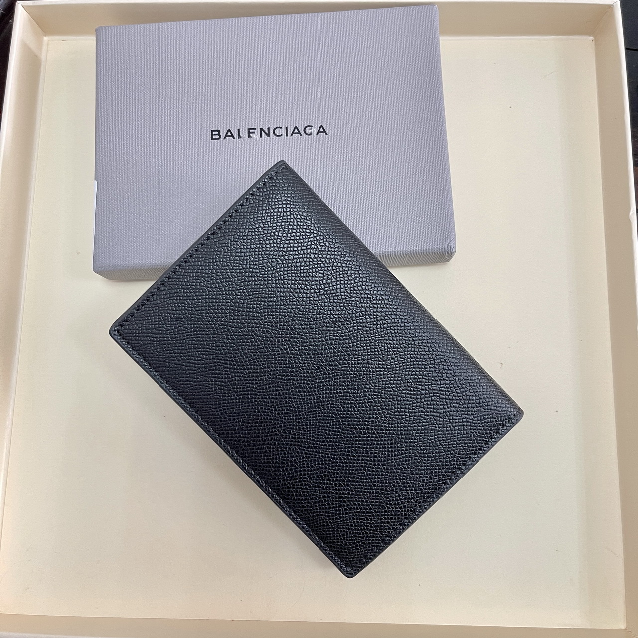 Passport wallet, genuine leather, first layer cowhide, card holder