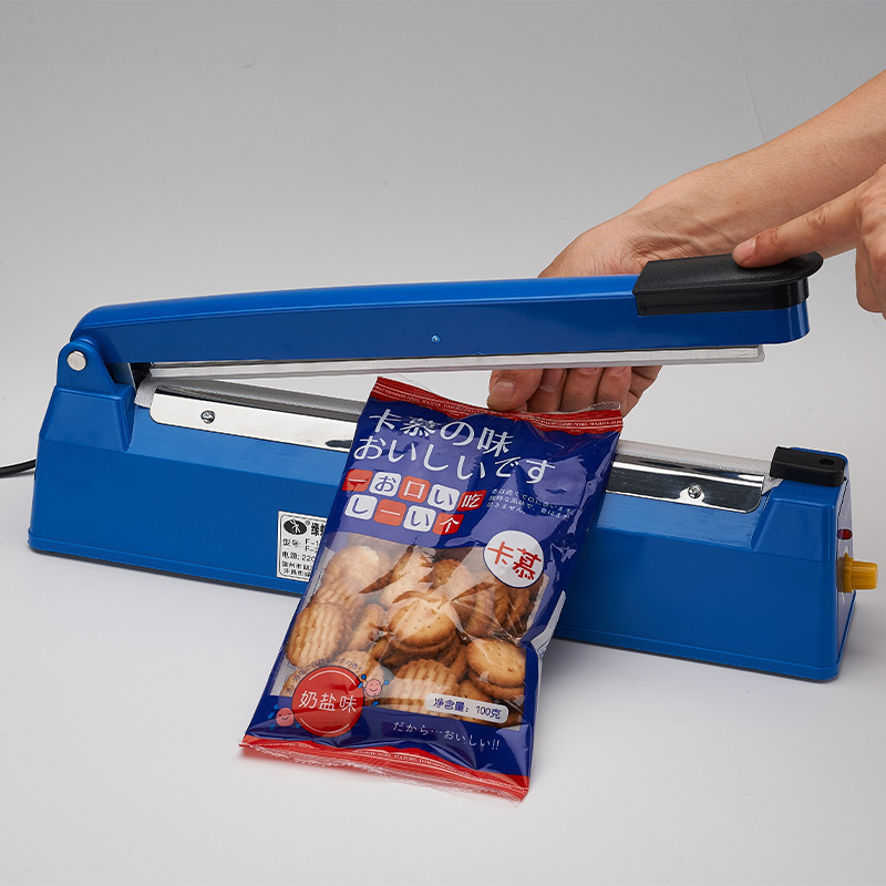 Hand-press plastic bag sealing machine