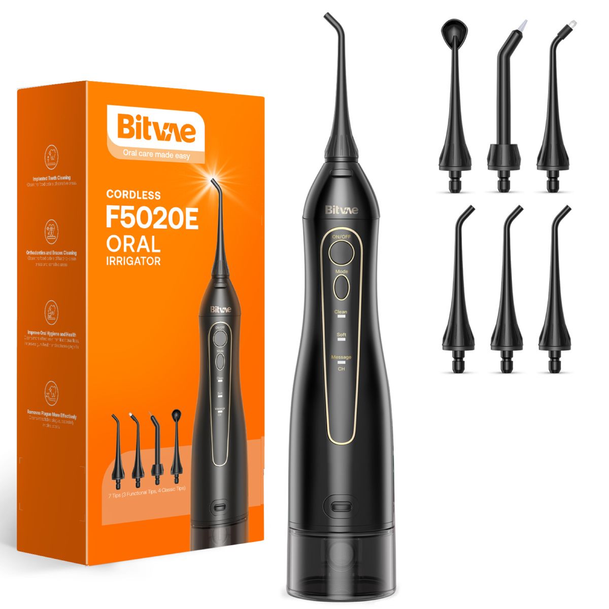 Bitvae F5020E Elektrozahnbürste und Zahnseide Set