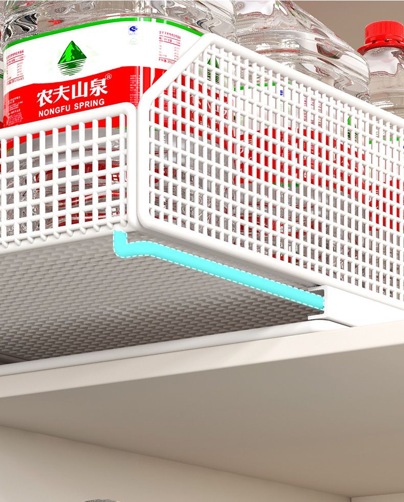 Küchenschublade Organizer Box, ausziehbarer Korb
