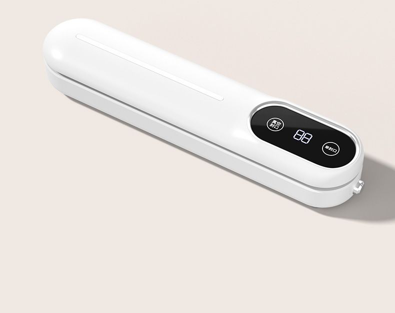 Household vacuum sealer machine for food packaging