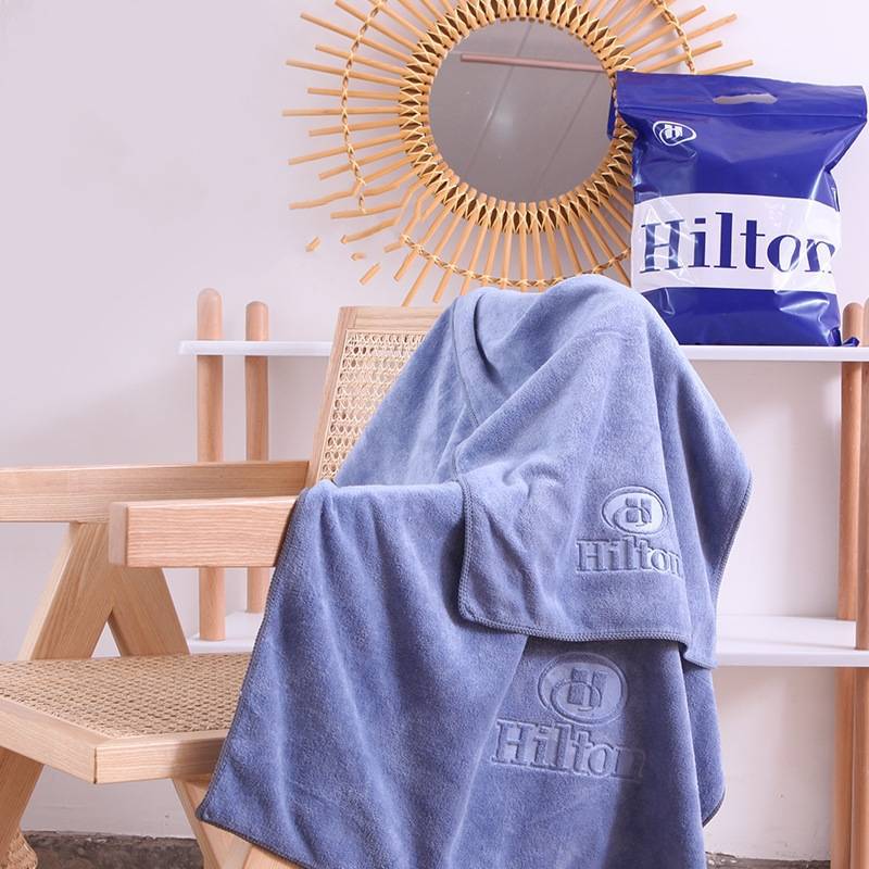 Hilton otel banyo havlusu seti 2 parça, nano fiber