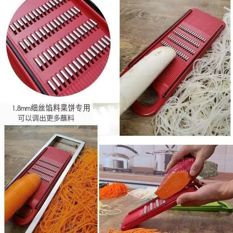 Vegetable shredder, stainless steel, multi-function