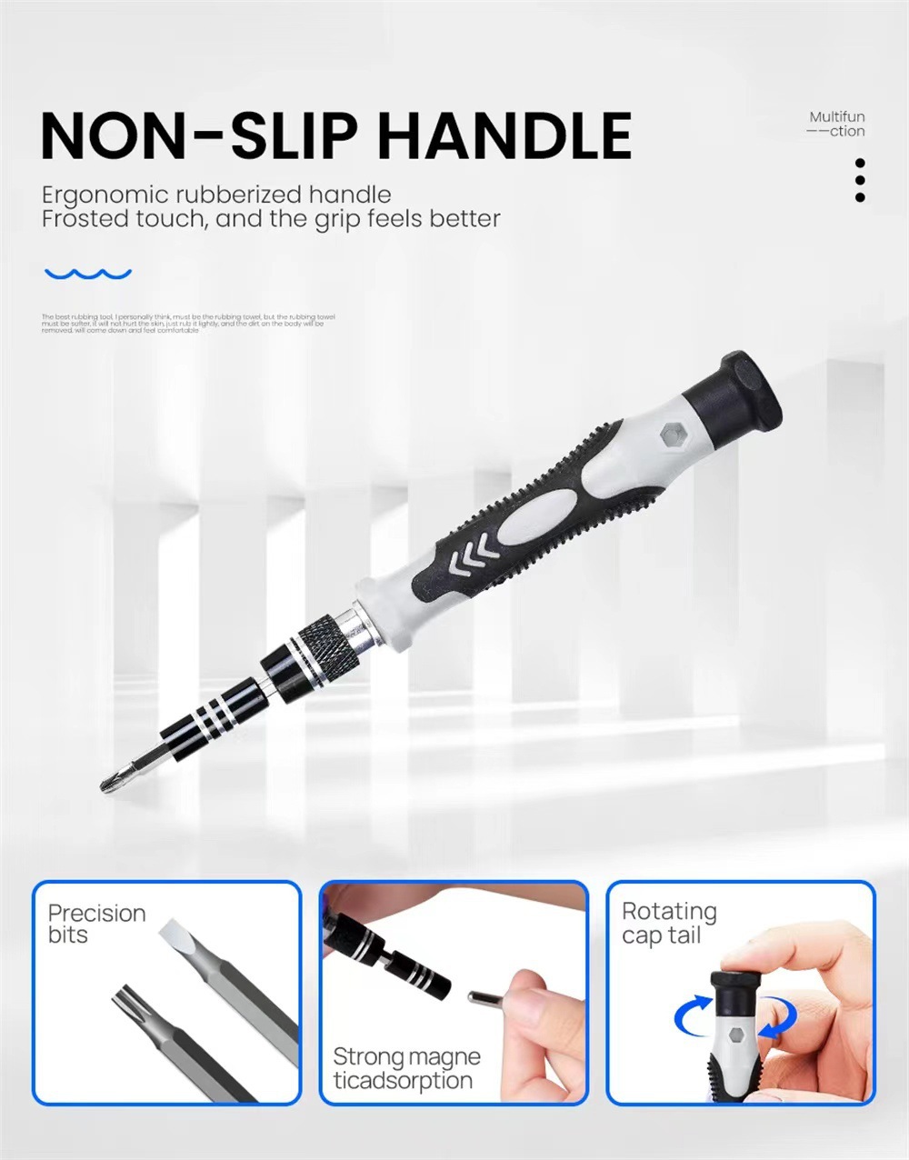 Screwdriver set, 115-piece, watch computer phone repair